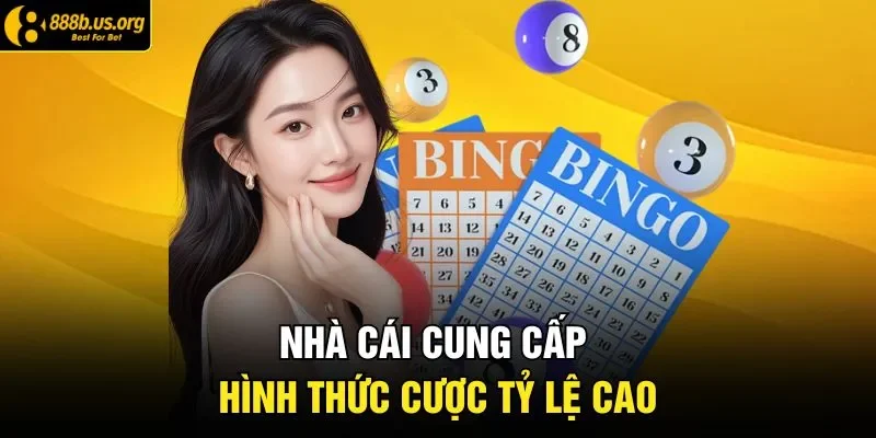 Nhà cái cung cấp hình thức cược tỷ lệ cao