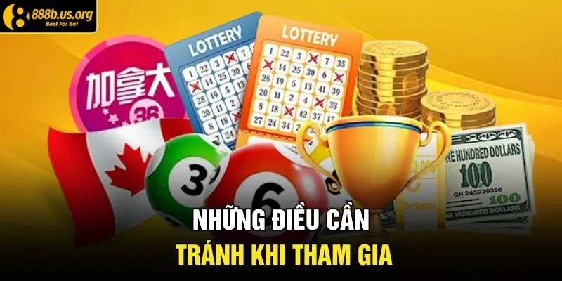 Những điều cần tránh khi tham gia